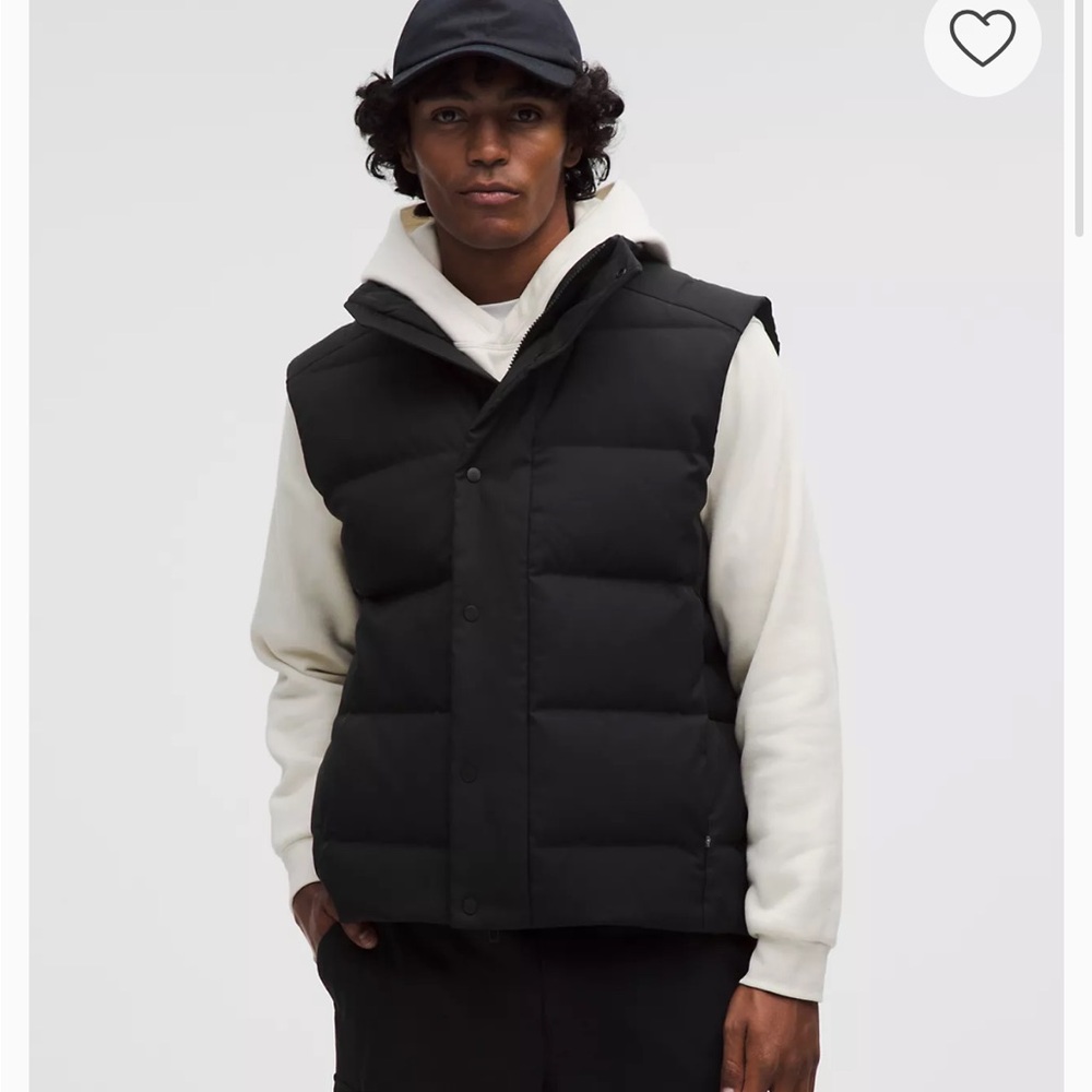 lululemon Men’s Wunder Puff 600-Down-Fill Vest Tech Canvas